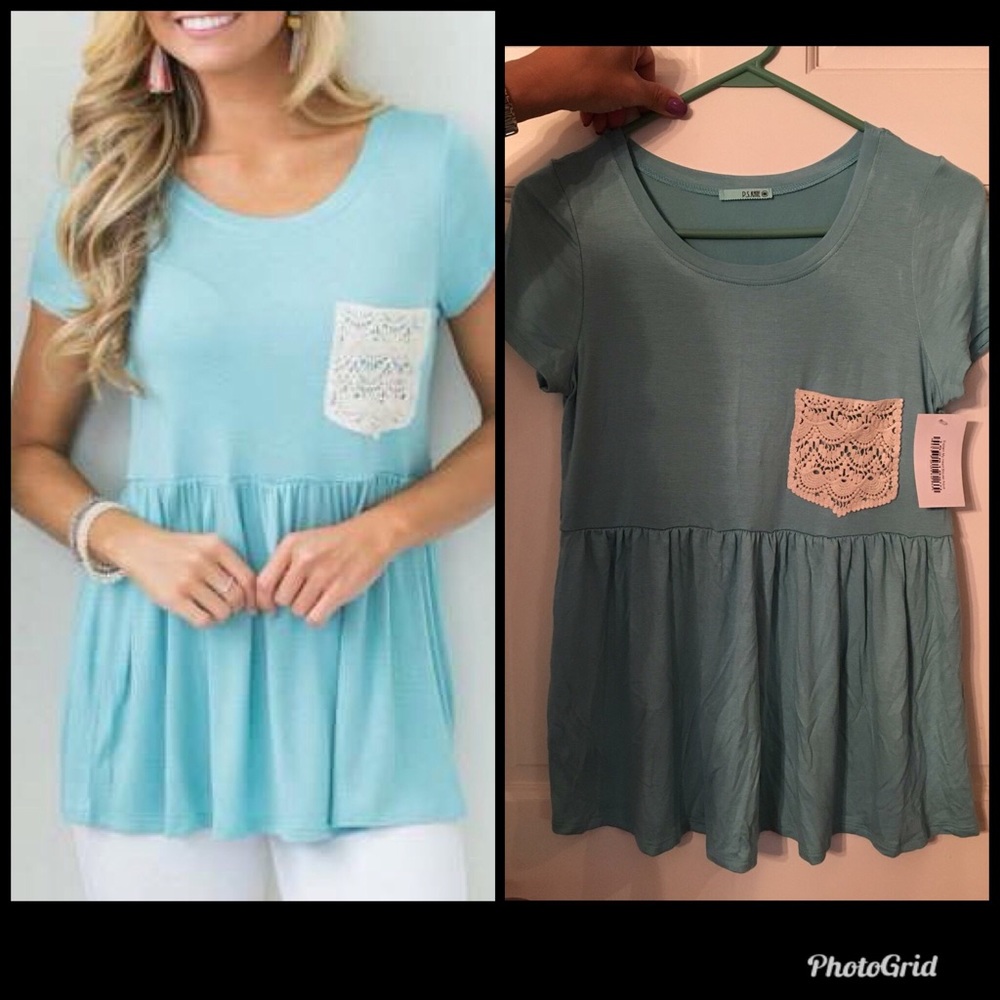 Short sleeve with pocket